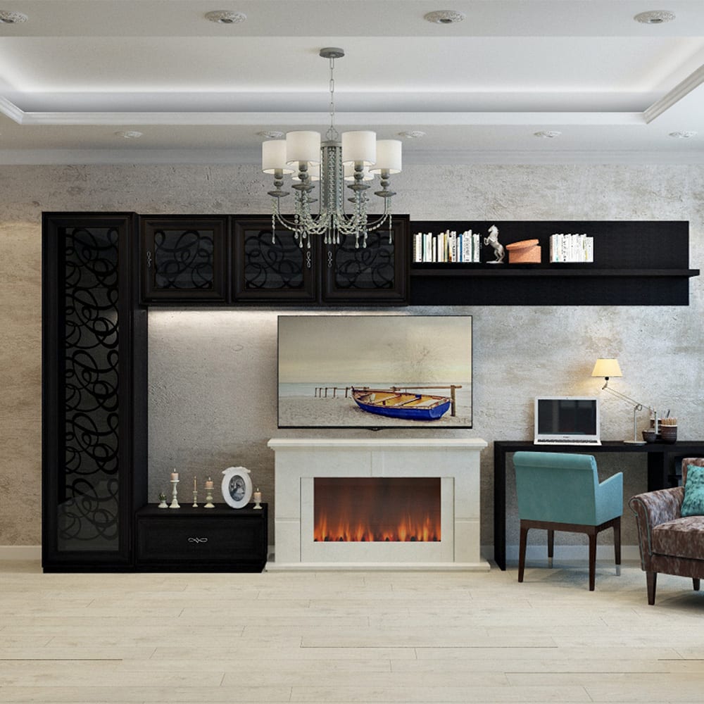 Electric Fireplaces Warm, cozy comfort